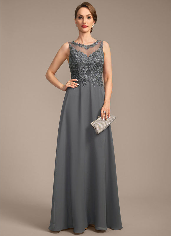 Robe Trapèze Longue Violetée - gallery 5