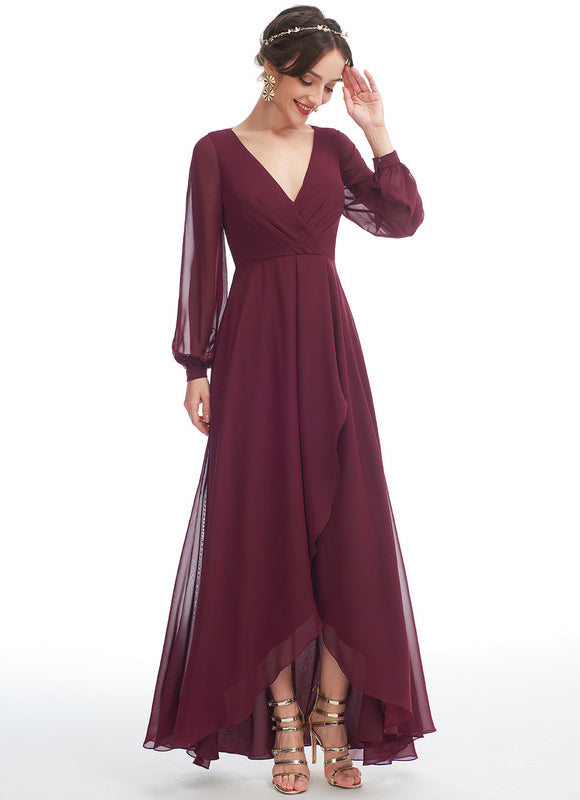 Robe Trapèze Fluide Asymétrique - gallery 3