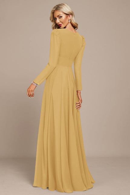 Robe Trapèze Gris Flottant - gallery 9