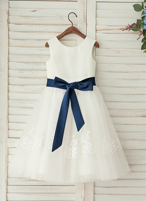 Robe Trapèze Cérémonie Enfant - gallery 1