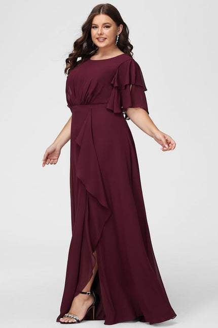 Robe Trapèze Élégance Aquatique - gallery 7