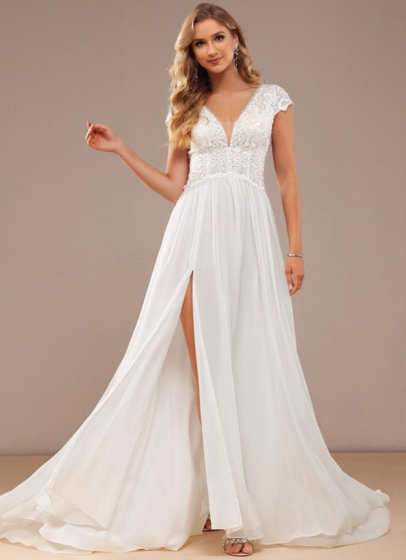 Robe Trapèze Éthérée Satinée