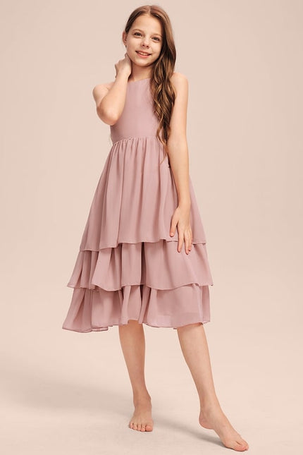 Robe Trapèze Satin Envolée - gallery 1