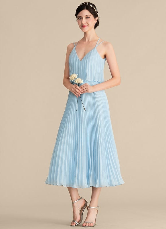 Robe Trapèze Chic Plissé - gallery 4