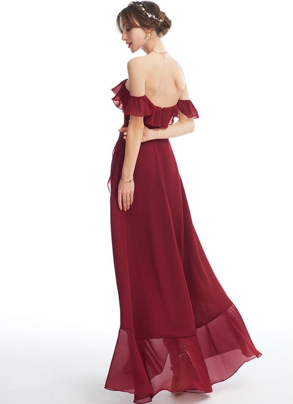 Robe Trapèze Volée Satinée - gallery 3