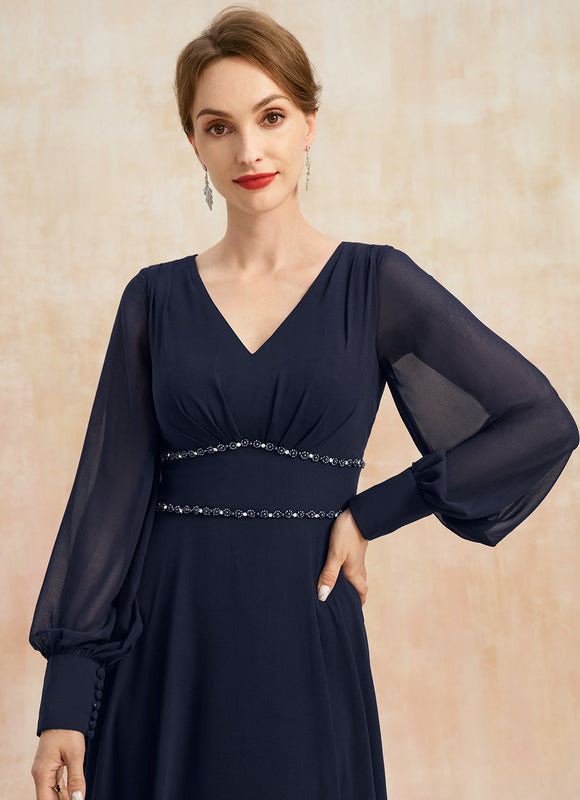 Robe Trapèze Éclat De Vague - gallery 2