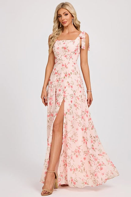 Robe Trapèze Élégante Vert Clair - gallery 3