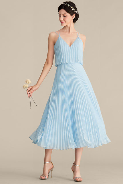 Robe Trapèze Chic Plissé - gallery 1