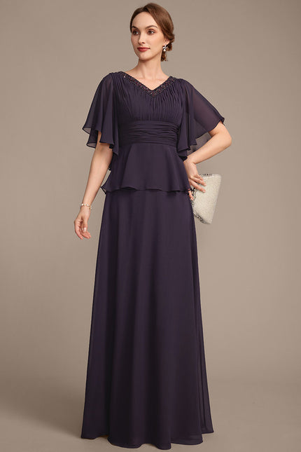 Robe Trapeze Avec Ceinture - gallery 2