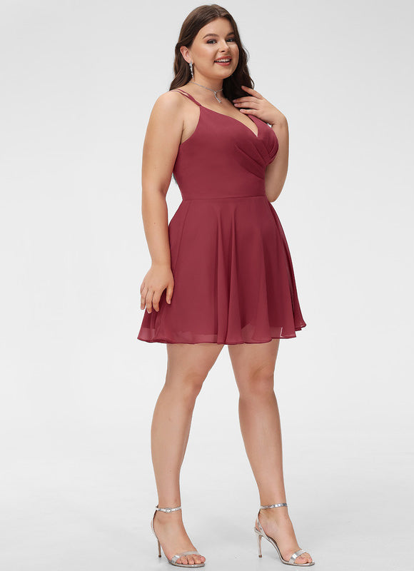 Robe Trapèze Éclats De Velvet Rose - gallery 6