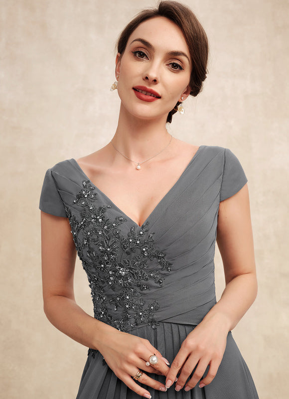 Robe Trapèze Sérénité Charbonnée - gallery 2