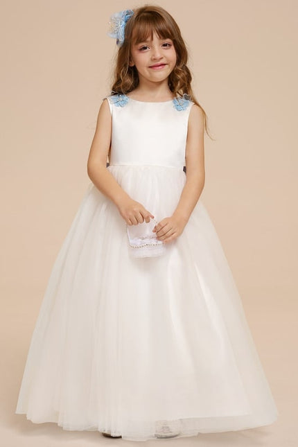 Robe Trapèze Enfant Florale - gallery 3