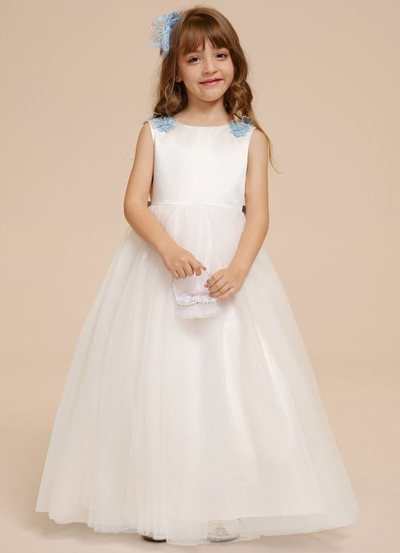 Robe Trapèze Enfant Florale - gallery 3