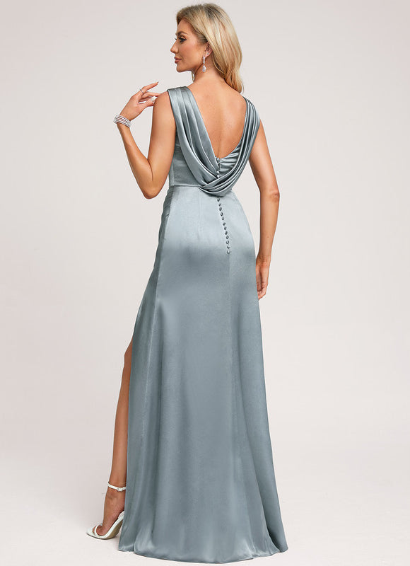 Robe Trapèze Éclat Argenté Chic - gallery 3