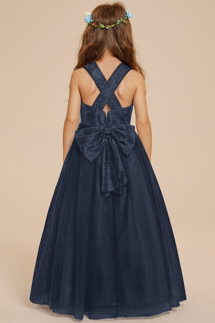 Robe Trapèze Éclat Tulle Flottant - gallery 1