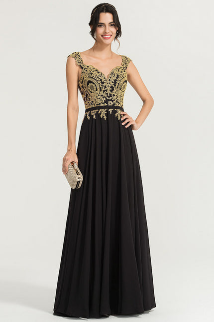 Robe Trapèze Étoile De Soie - gallery 1