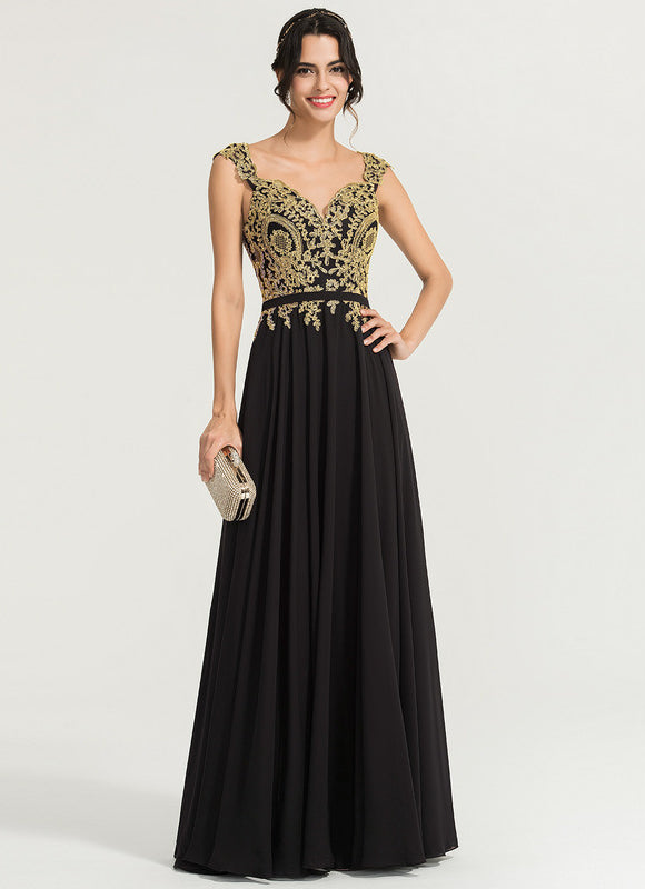 Robe Trapèze Étoile De Soie - gallery 1