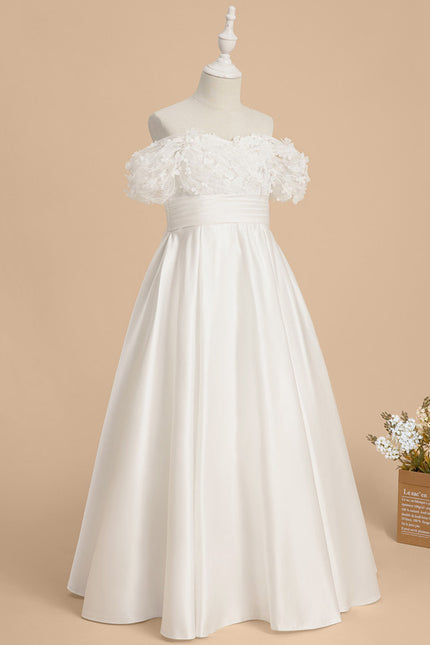 Robe Trapèze Enchantement Écrue - gallery 3