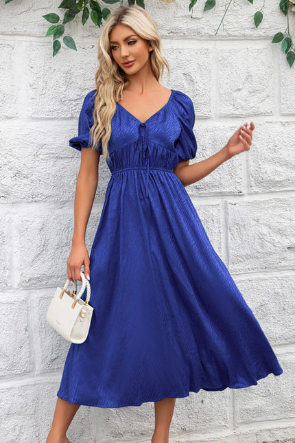 Robe Trapèze Éclat Indigo - gallery 6