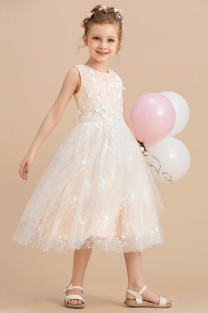 Robe Trapèze Étoile De Tulle - gallery 6