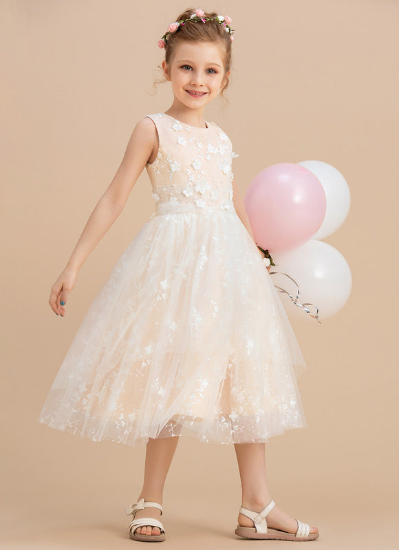 Robe Trapèze Étoile De Tulle - gallery 6