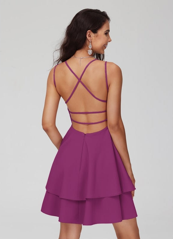 Robe Trapèze Rêve De Rose - gallery 2