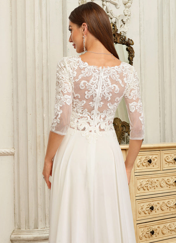 Robe Trapèze Lumière Évanescente - gallery 5