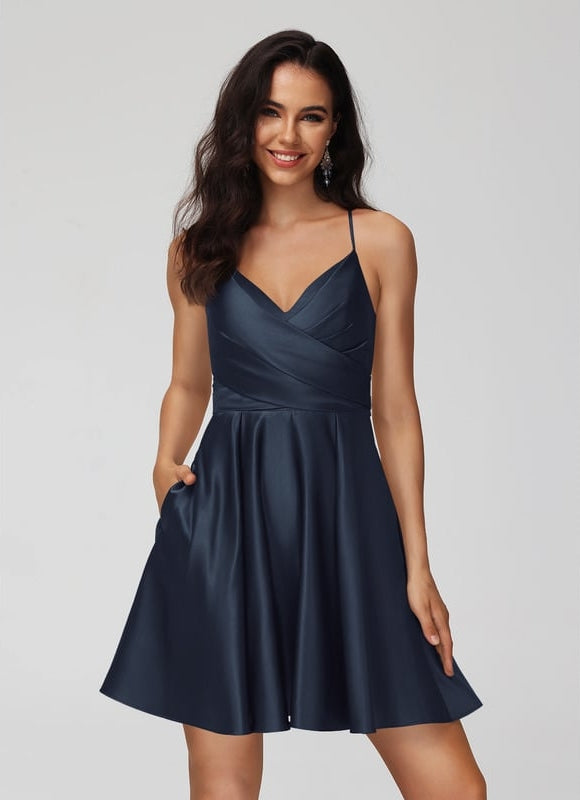 Robe Trapèze Plissée Élégante