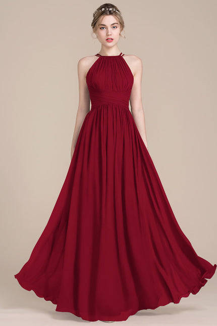 Robe Trapèze Élégance Pourpre Languide - gallery 2