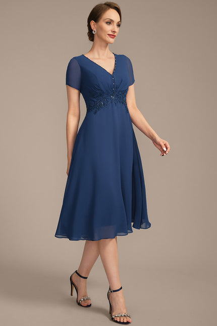 Robe Trapèze Éclat Céleste - gallery 6