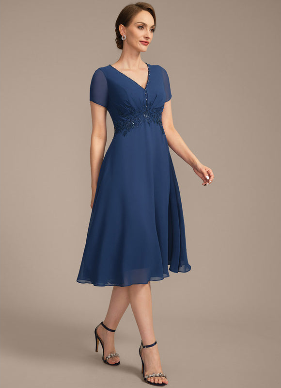 Robe Trapèze Éclat Céleste - gallery 6