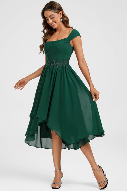 Robe Trapèze Aérienne Élégante - gallery 3