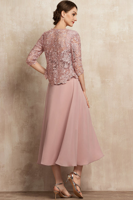 Robe Trapèze Éclat Rosé Serenade - gallery 5