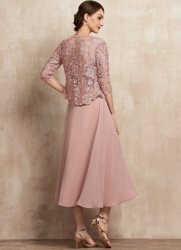 Robe Trapèze Éclat Rosé Serenade - gallery 5