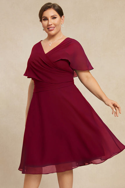 Robe Trapèze Vigne Bordeaux - gallery 5