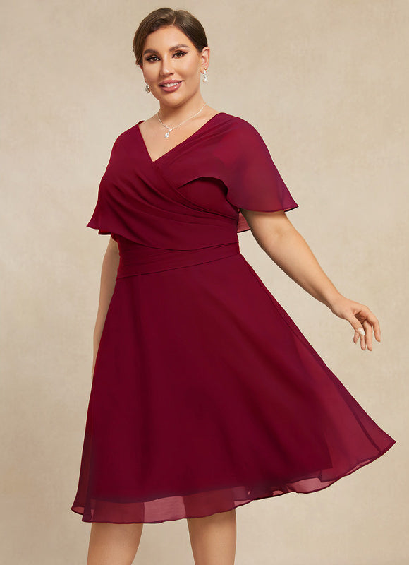 Robe Trapèze Vigne Bordeaux - gallery 5