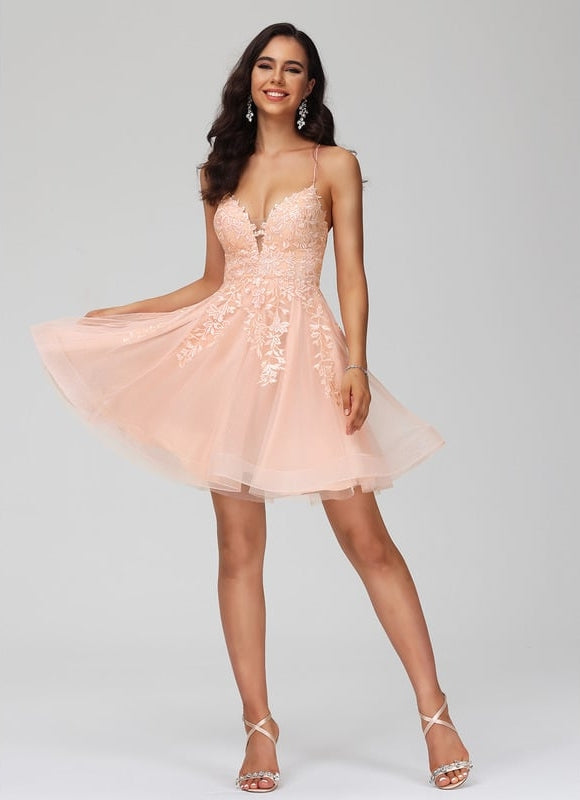 Robe Trapèze Nuit Étoilée Tulle - gallery 1
