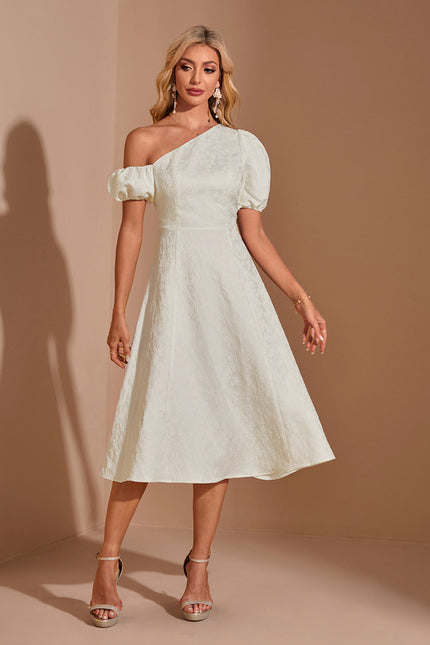 Robe Trapèze Couture Minimaliste - gallery 4