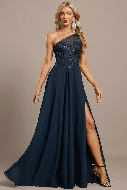 Robe Trapèze Silhouette Asymétrique Luxe - gallery 4