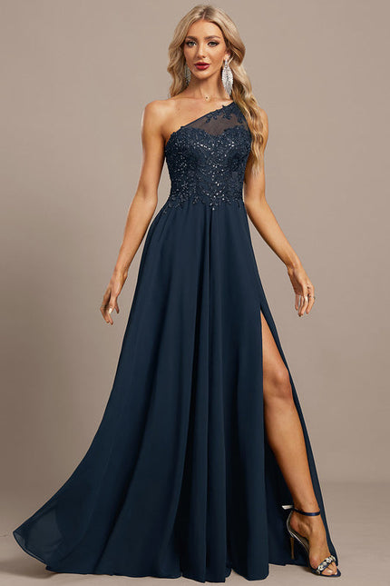 Robe Trapèze Silhouette Asymétrique Luxe - gallery 4
