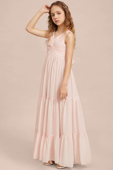 Robe Trapèze Vert Doux Éclat - gallery 2
