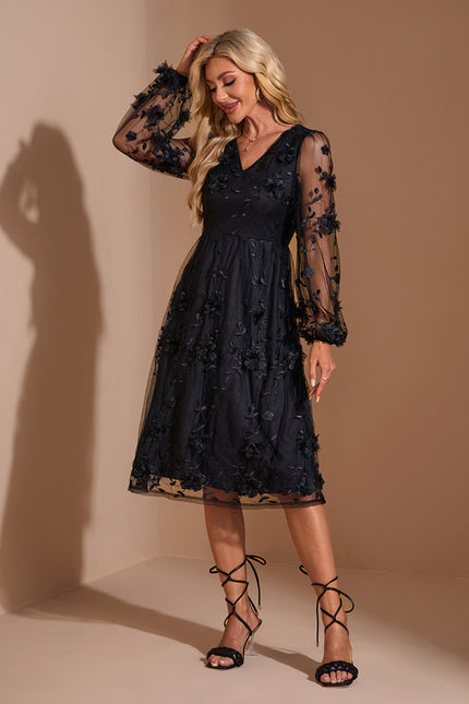 Robe Trapeze Col V