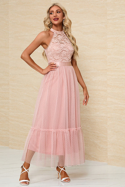 Robe Trapèze Rêve Poudré - gallery 5