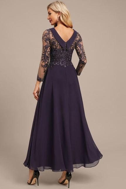Robe Trapèze Satin Prunelle - gallery 6