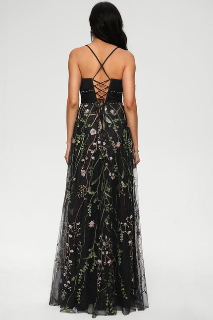 Robe Trapèze Flamme De Velours - gallery 3
