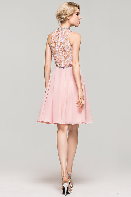 Robe Trapèze Lueur De Lavande - gallery 7