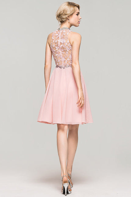 Robe Trapèze Lueur De Lavande - gallery 7