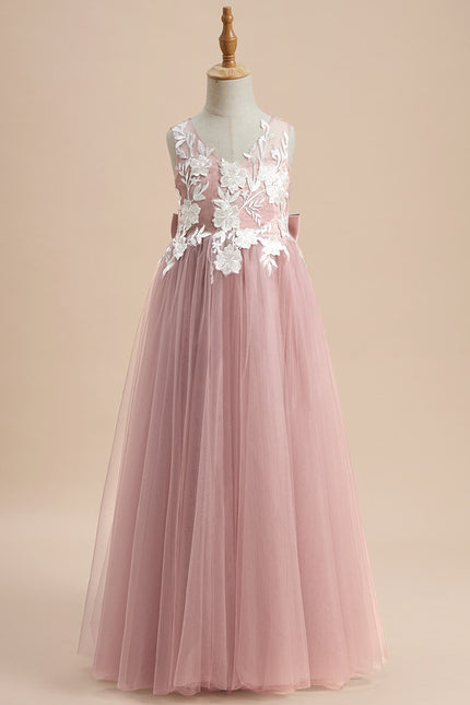 Robe Trapèze Enfant Évanescente - gallery 3