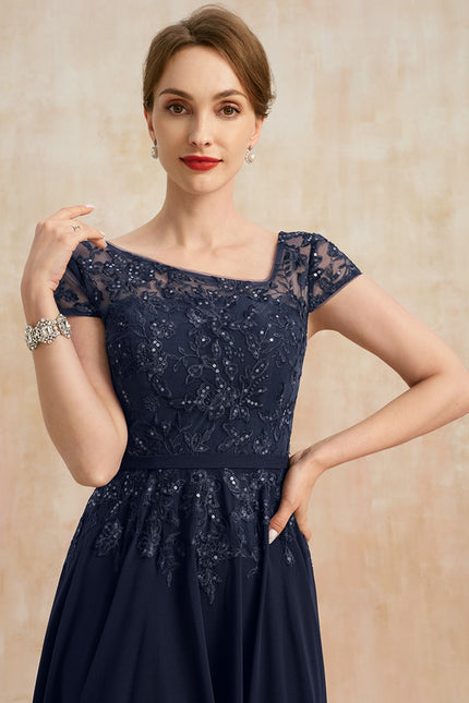 Robe Trapèze Chic Marine - gallery 1