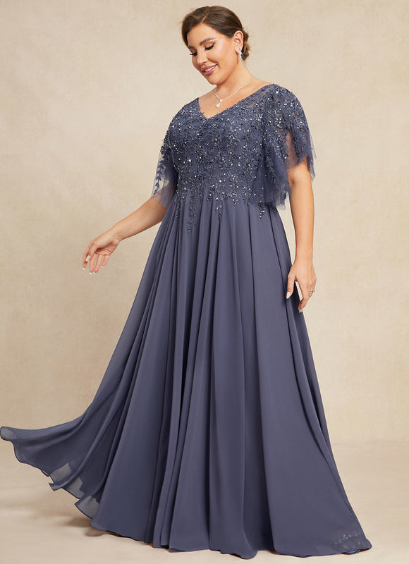 Robe Trapèze Satinée Étoilée - gallery 7